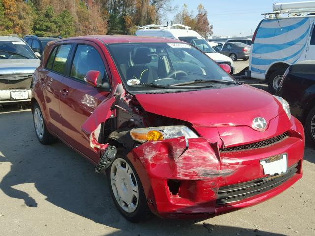 JTKKU4B4XC1019439 - 2012 TOYOTA SCION XD RED photo 1