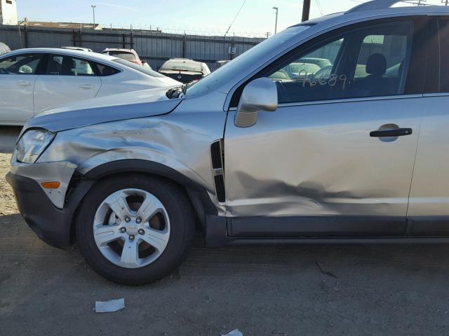 3GNAL2EK5DS572298 - 2013 CHEVROLET CAPTIVA LS 银色 照片 9