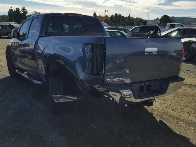 5TBRV54147S471836 - 2007 TOYOTA TUNDRA DOU GRAY photo 3