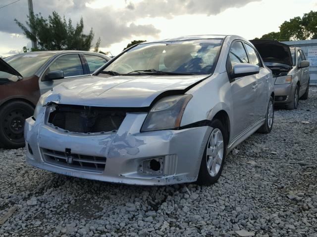 3N1AB6AP3AL701331 - 2010 NISSAN SENTRA 2.0 GRAY photo 2