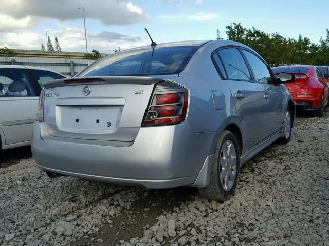 3N1AB6AP3AL701331 - 2010 NISSAN SENTRA 2.0 GRAY photo 4