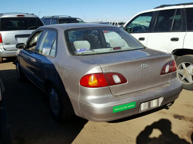 1NXBR18E6WZ125781 - 1998 TOYOTA COROLLA VE TAN photo 3