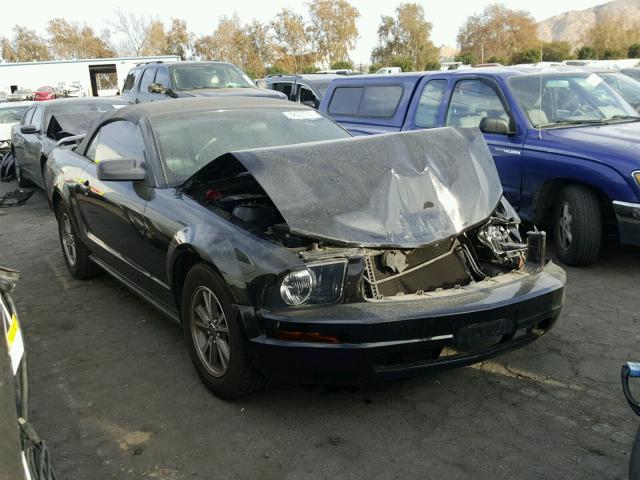 1ZVFT84N355232203 - 2005 FORD MUSTANG BLACK photo 1