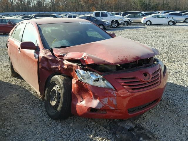 4T1BE46K87U092743 - 2007 TOYOTA CAMRY NEW RED photo 1