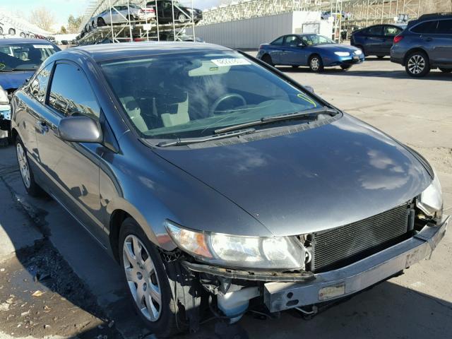 2HGFG1B66AH526533 - 2010 HONDA CIVIC LX CHARCOAL photo 1