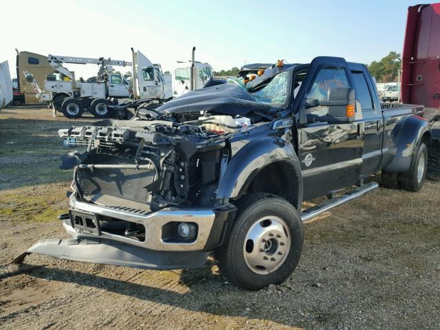 1FT8W3DT9GEC00119 - 2016 FORD F350 SUPER BLACK photo 2