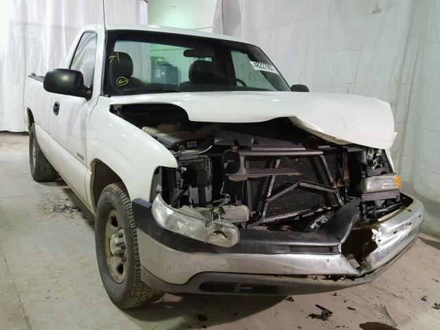 1GCEC14W42Z139175 - 2002 CHEVROLET SILVERADO WHITE photo 1