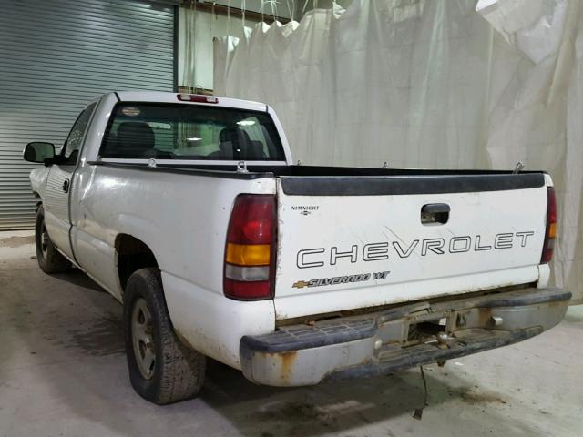 1GCEC14W42Z139175 - 2002 CHEVROLET SILVERADO WHITE photo 3