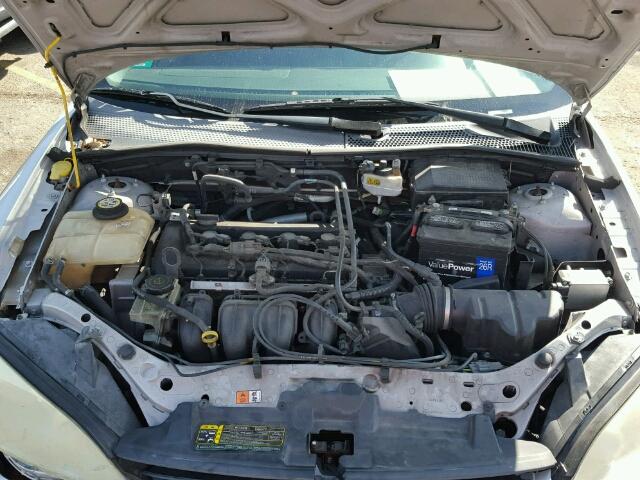 1FAFP31N86W227627 - 2006 FORD FOCUS ZX3 SILVER photo 7