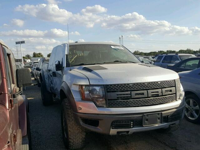 1FTFW1R60BFA70376 - 2011 FORD F150 SVT R SILVER photo 1