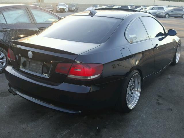 WBAWV13528P118740 - 2008 BMW 328 I SULE BLACK photo 4