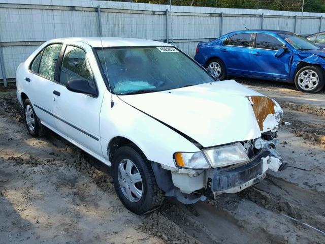 1N4AB41D9VC701302 - 1997 NISSAN SENTRA XE WHITE photo 1