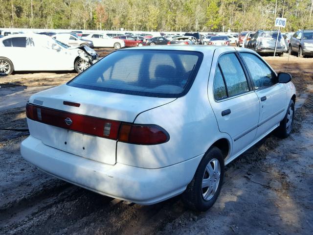 1N4AB41D9VC701302 - 1997 NISSAN SENTRA XE WHITE photo 4