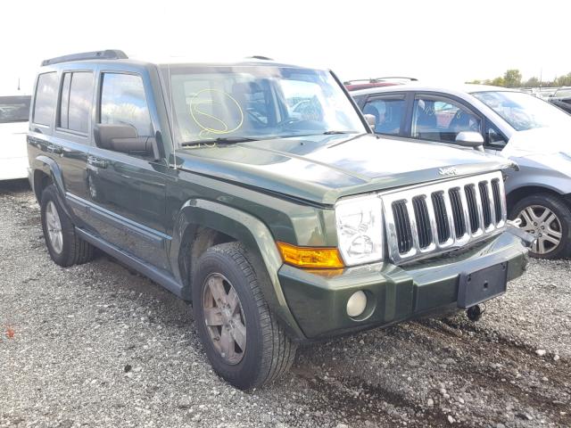 1J8HG48KX8C188508 - 2008 JEEP COMMANDER GREEN photo 1