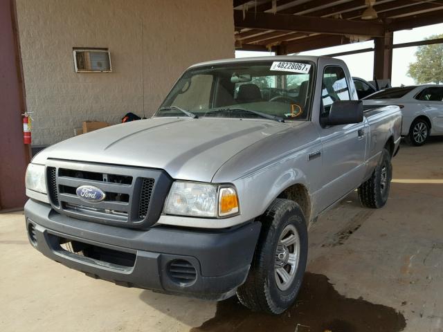 1FTYR10D48PA86966 - 2008 FORD RANGER SILVER photo 2