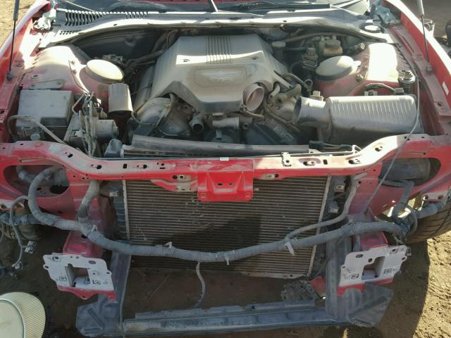 1FAHP60A03Y110861 - 2003 FORD THUNDERBIR RED photo 7