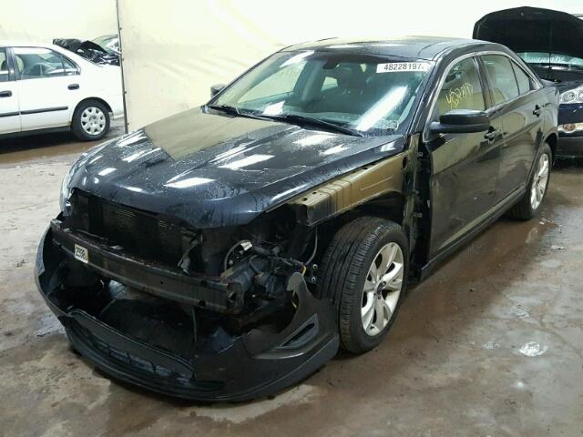 1FAHP2EW7AG131321 - 2010 FORD TAURUS SEL BLACK photo 2