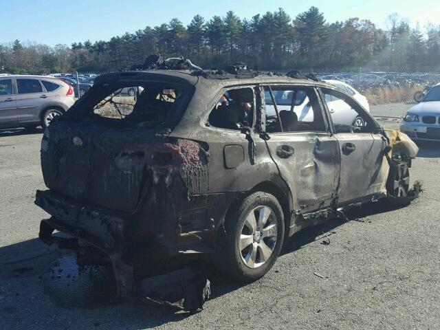 4S4BRBGC2A3324976 - 2010 SUBARU OUTBACK 2. BURN photo 4