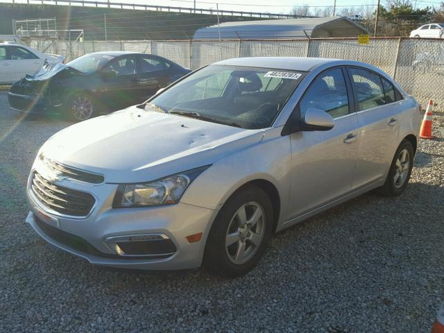 1G1PE5SB9G7173442 - 2016 CHEVROLET CRUZE LIMI SILVER photo 2