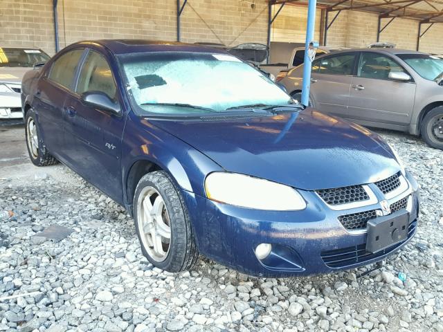 1B3EL76R95N573972 - 2005 DODGE STRATUS R/ BLUE photo 1