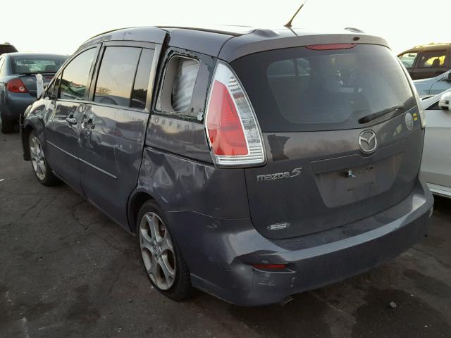 JM1CR293190354389 - 2009 MAZDA 5 GRAY photo 3