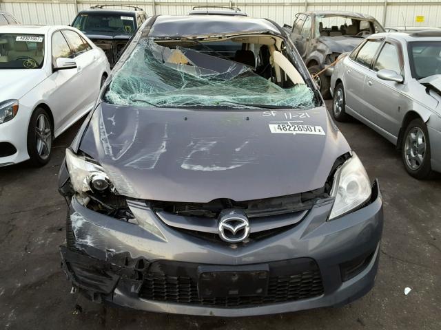 JM1CR293190354389 - 2009 MAZDA 5 GRAY photo 9