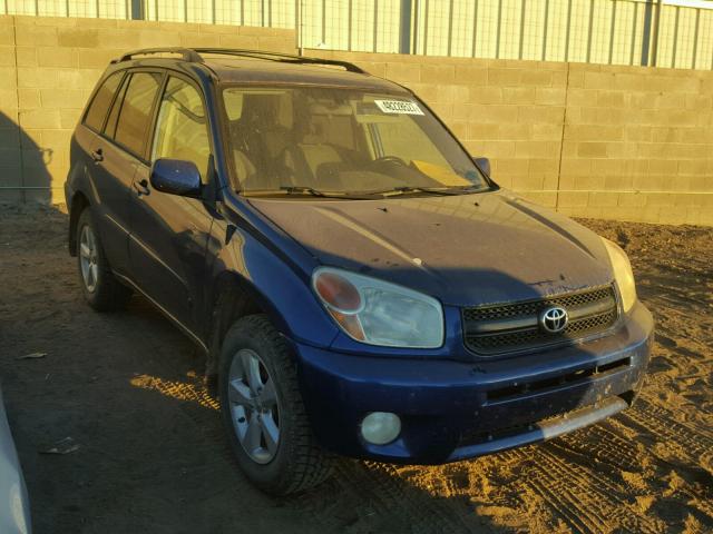 JTEGD20V650056859 - 2005 TOYOTA RAV4 BLUE photo 1