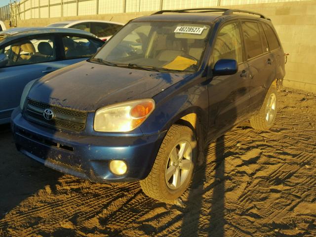 JTEGD20V650056859 - 2005 TOYOTA RAV4 BLUE photo 2