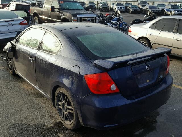 JTKDE177970173496 - 2007 TOYOTA SCION TC 蓝色 照片 3