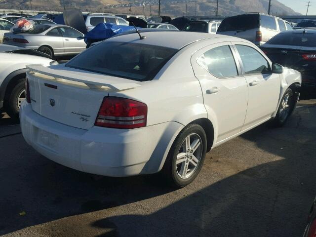 1B3CC5FBXAN142307 - 2010 DODGE AVENGER R/ WHITE photo 4