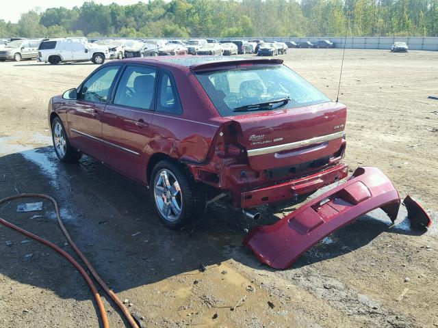 1G1ZU63846F144004 - 2006 CHEVROLET MALIBU MAX MAROON photo 3