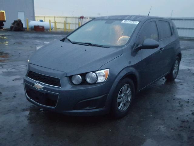 1G1JB6SH0C4174760 - 2012 CHEVROLET SONIC LS CHARCOAL photo 2