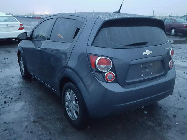 1G1JB6SH0C4174760 - 2012 CHEVROLET SONIC LS 石墨色 照片 3