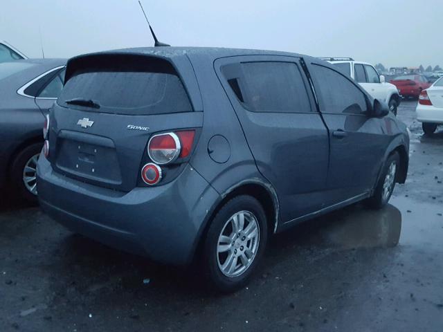 1G1JB6SH0C4174760 - 2012 CHEVROLET SONIC LS 石墨色 照片 4