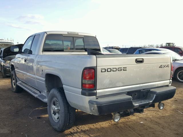 3B7HF13Y3WG215689 - 1998 DODGE RAM 1500 GRAY photo 3