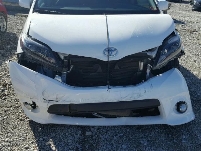 5TDXK3DC5FS638619 - 2015 TOYOTA SIENNA SPO WHITE photo 7