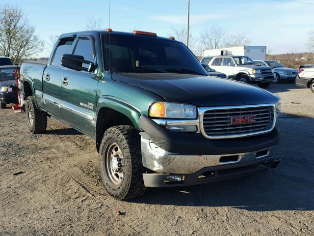 1GTHK23182F202971 - 2002 GMC SIERRA K25 GREEN photo 1