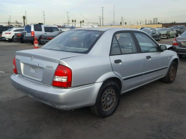 JM1BJ225930190590 - 2003 MAZDA PROTEGE DX SILVER photo 4