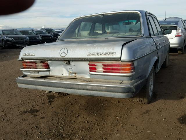 WDBAB33A0EA178169 - 1984 MERCEDES-BENZ 300 DT BLUE photo 4