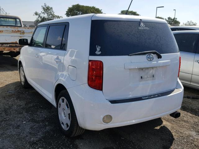 JTLKE50E391084538 - 2009 TOYOTA SCION XB Blanco foto 3