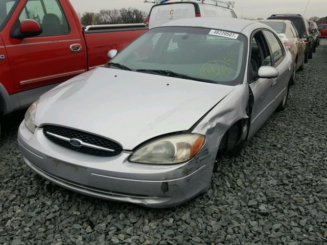 1FAFP55292G225028 - 2002 FORD TAURUS SES GRAY photo 2