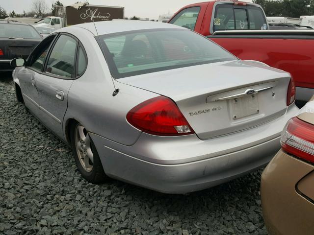 1FAFP55292G225028 - 2002 FORD TAURUS SES GRAY photo 3