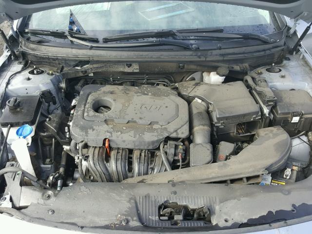 5NPE24AF5GH303959 - 2016 HYUNDAI SONATA SE GRAY photo 7