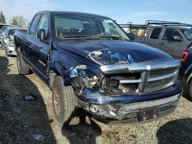 1D7HA18N33J525743 - 2003 DODGE RAM 1500 S BLUE photo 1