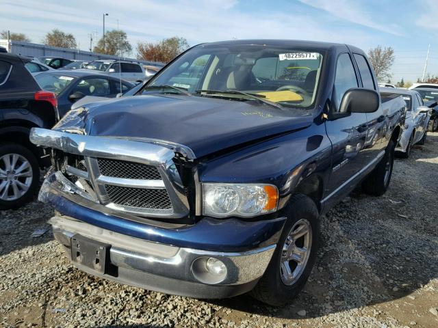 1D7HA18N33J525743 - 2003 DODGE RAM 1500 S BLUE photo 2