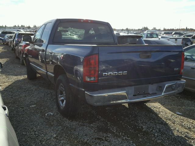 1D7HA18N33J525743 - 2003 DODGE RAM 1500 S BLUE photo 3