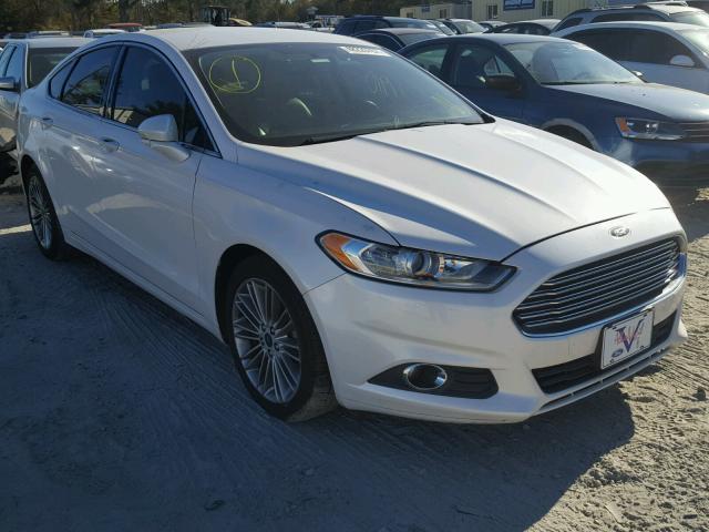 3FA6P0H99DR317795 - 2013 FORD FUSION SE WHITE photo 1