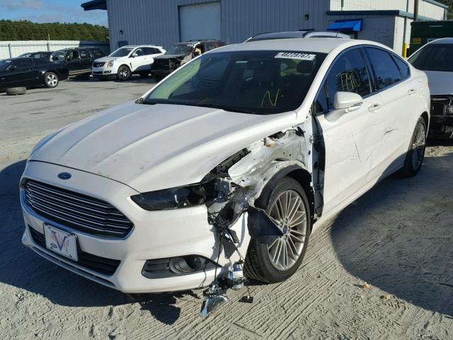 3FA6P0H99DR317795 - 2013 FORD FUSION SE WHITE photo 2