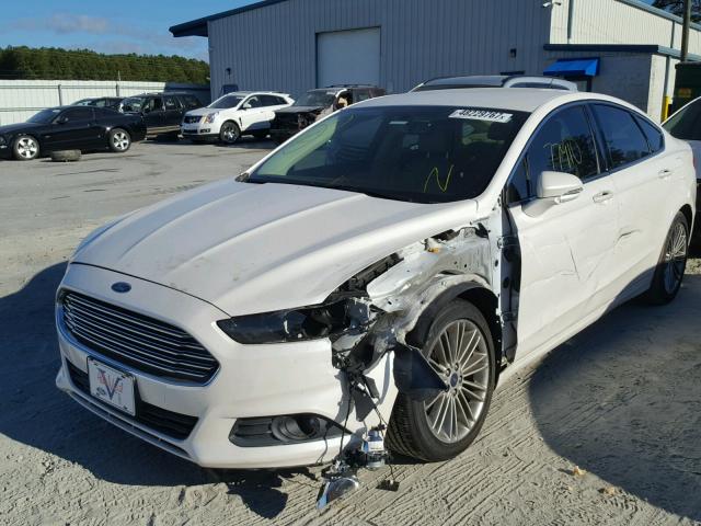 3FA6P0H99DR317795 - 2013 FORD FUSION SE WHITE photo 9