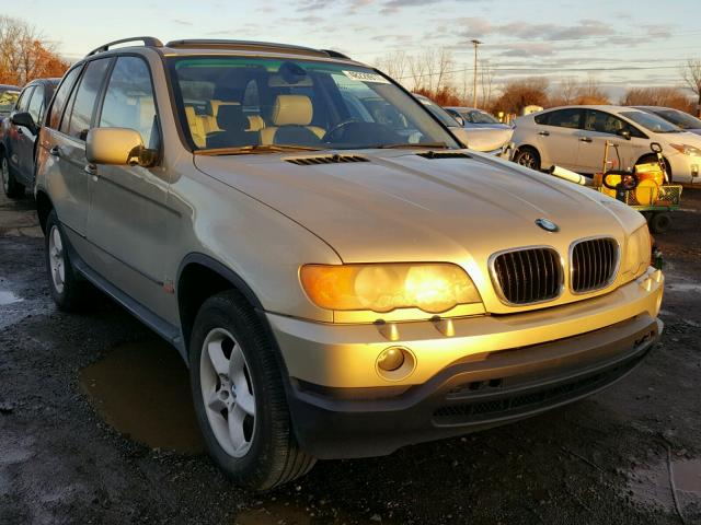 WBAFA53581LM71404 - 2001 BMW X5 3.0I BEIGE photo 1